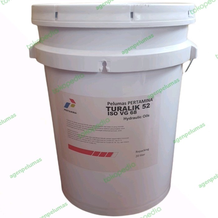 Oli Hidrolik Pertamina Turalik 52 Hydraulic Oil Harga Spesial