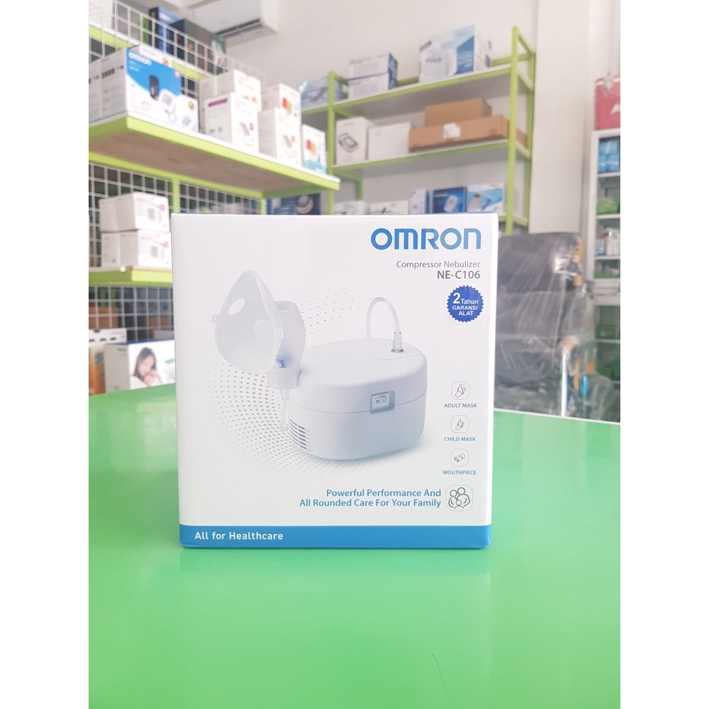 Omron compressor nebulizer NE-C106 / Nebulizer Omron / Alat Bantu Uap