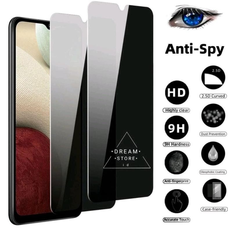 Pj - Tempered Glass Anti Spy Realmi C53 / Realmi C51 / Realmi C55 / Realmi C67 / Realmi C40 Anti Spy