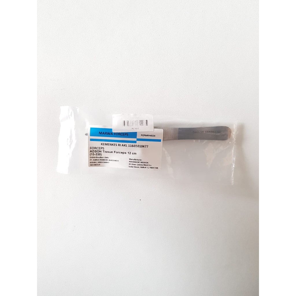 Forceps Adson Tissue Forceps 12 cm / Pinset Chirugis / Pinset Kapas