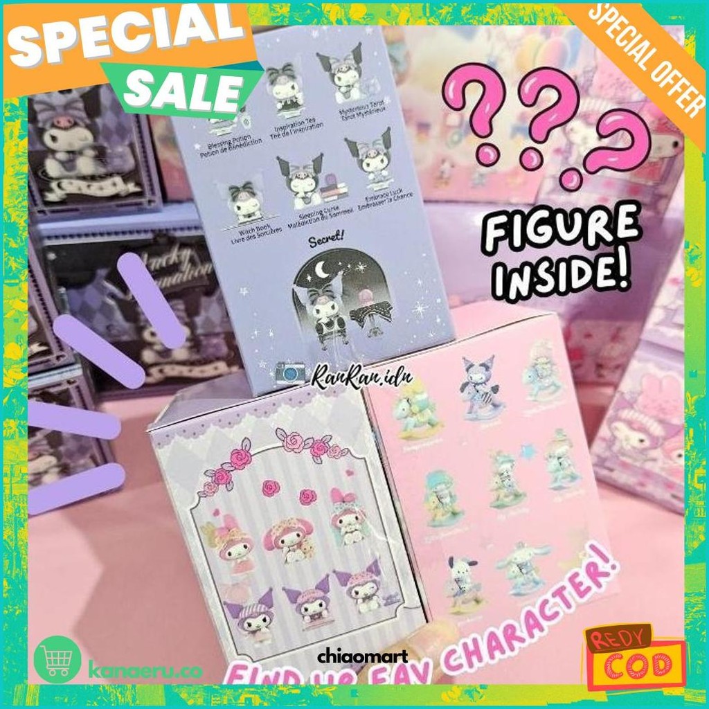 

Kejutan Box Sanrio/ Kejutan Hadiah Ulang Tahun/ Blind Box Promo
