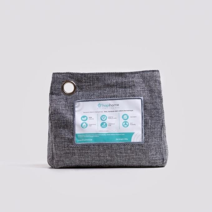 

READY STOCK HAPI HOME BAMBOO CHARCOAL AIR PURIFYING BAG 50GR 100GR 200GR !!!!!