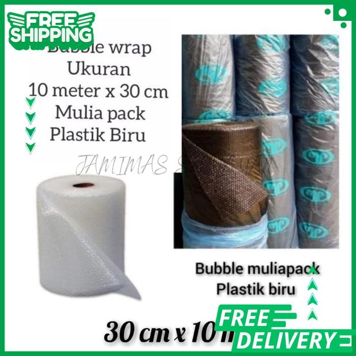 

(30 CM X 10 METER) BUBBLE WRAP MULIA METERAN / BUBBLE WRAP ROLL . F7820112 F1 BY JAMIMAS SWALAYAN DISKON !!