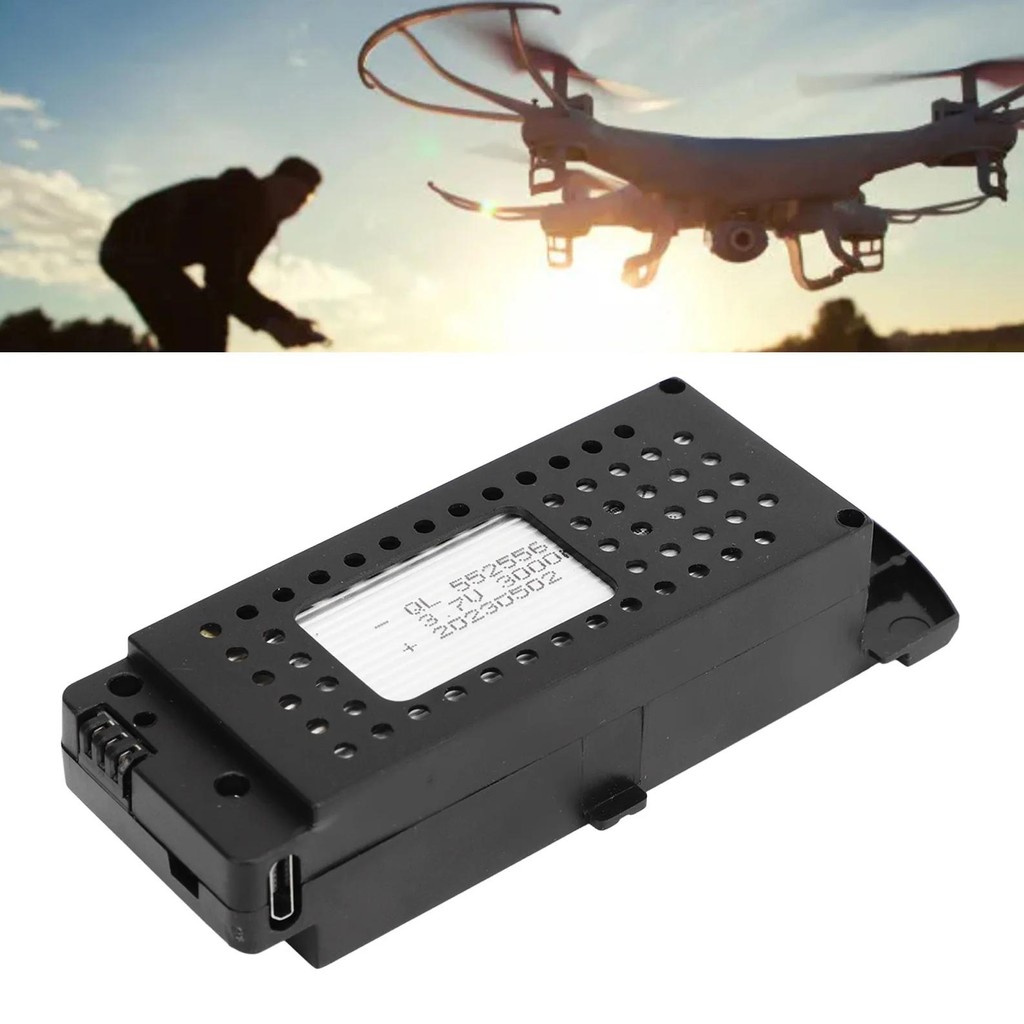 3.7V 3000MAH RC PLANE LITHIUM BATTERY RC DRONE LITHIUM BATTERY FOR S6 G6 FOLDING REMOTE CONTROL AIRC