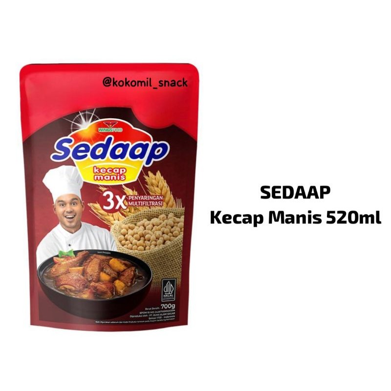 

Kecap Sedaap Manis 520ml