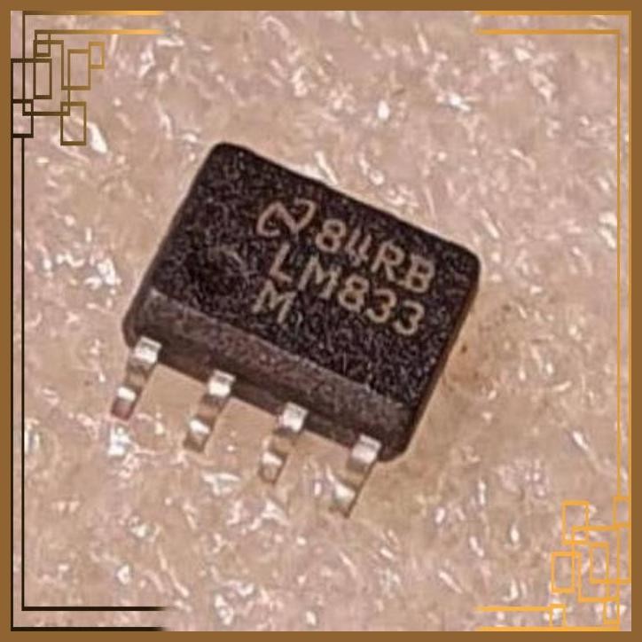 [SRE] LM833 LM833MX LM833DT 833 M IC SMD Dual Opamp Sop-8 LM833M