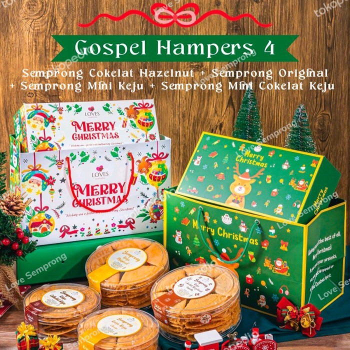 

NEW! Hampers 4 Lebaran/Imlek/Natal By Loves Semprong - MINI DTR CRIST Limited