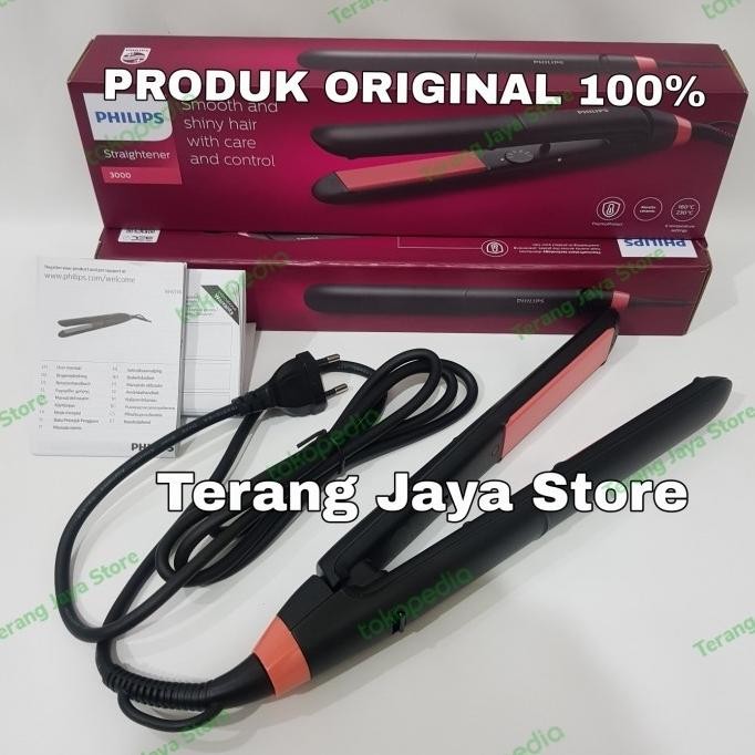 Philips Hair Straightener Bhs376 Catokan Rambut Philips Bhs376 Pelurus