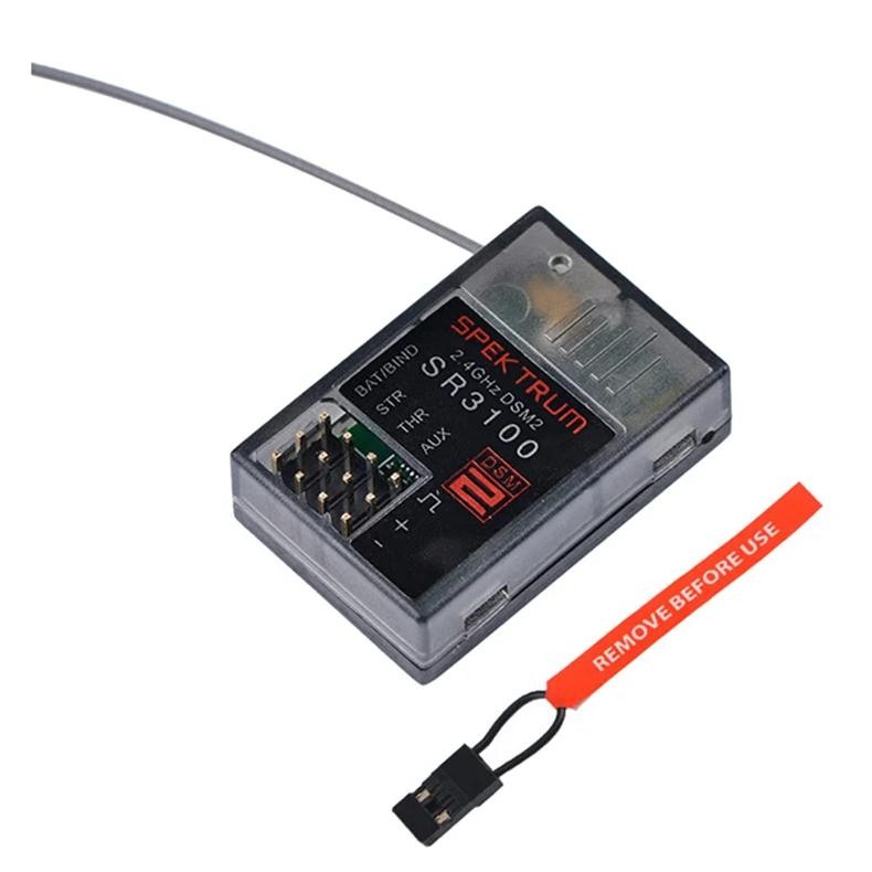 2.4GHZ SPEKTRUM SR3100 DSM2 3 CHANNEL SURFACE DSM2 RECEIVER FOR RC CAR RC BOAT