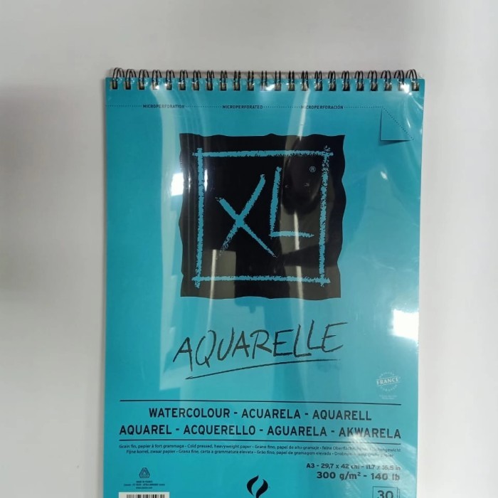 

Triyper Canson Xl Aquarelle Watercolor Paper A3 300Gr 30 Lembar