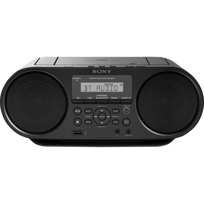 TERBARU SONY ZS-RS60BT Bluetooth & Portable CD Boombox Sony Cd Player