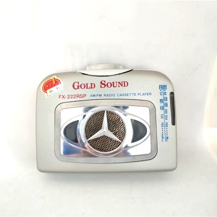 TERBARU Walkman Kaset Radio FM AM Pemutar Kaset Portable Walkman Radio GS999