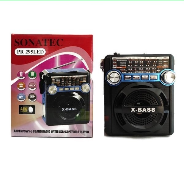 TERBARU RADIO AM / FM USB MP3 PLAYER SENTER SONATEC PR 295 / PR-295 / PR295