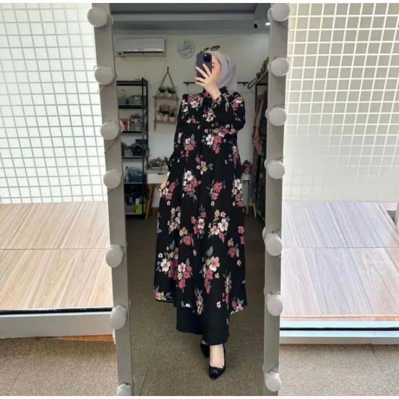 Tonic Atasan Tinik 2025 Premium Import Tunic Korean Style Tonic Midi Baru Masa Kini Tunik Rumik Terl