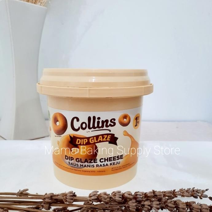 

Collins Cheese Dip Glaze Rasa Keju Cheese Collins Topping Sauce 1 Kg Terlaris