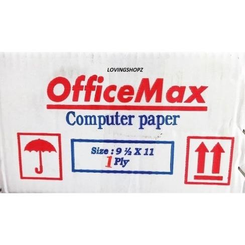 

Baru Continuos Form Office Max 91/2 Inch X 11 Inch, 1 Ply