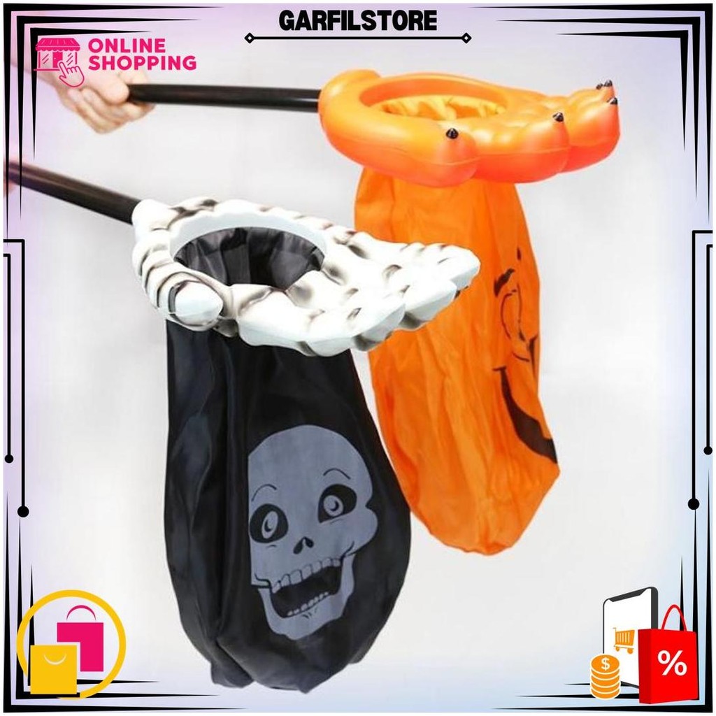 

Candy Bag Tangan Tengkorak Kantong Permen Goodie Bag Lucu Halloween Dekorasi Halloween Harga Grosir Termurah D Promo Puncak