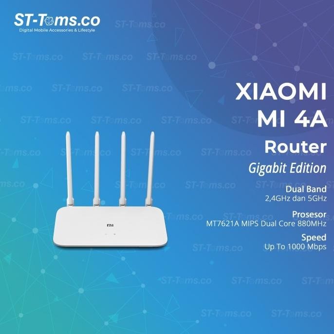 Xiaomi Mi Router 4A Gigabit Edition Wifi Router MI 4A Dual-core CPU