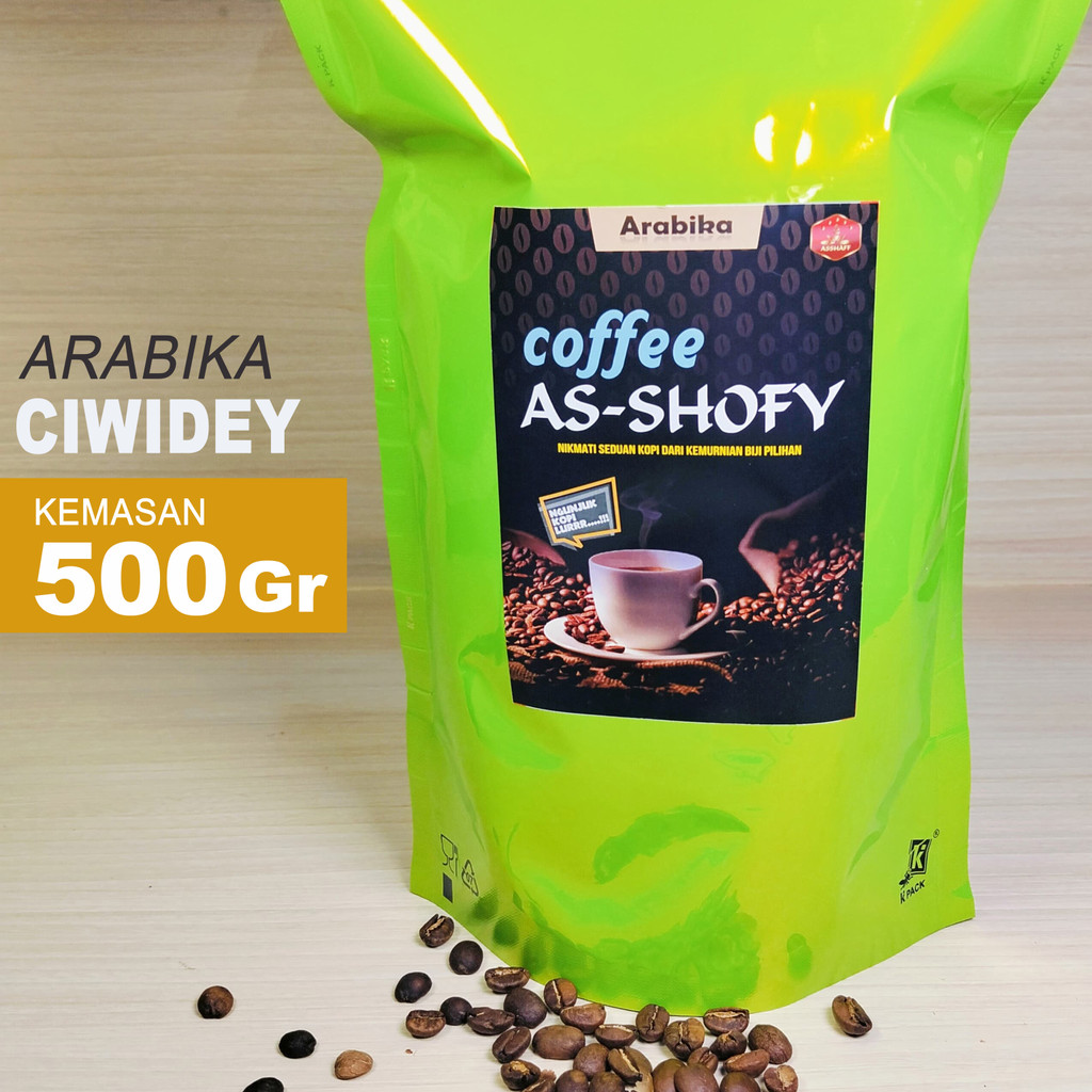 

KOPI CIWIDEY ARABIKA AS-SHOFY 500GRAM Biji Kopi Pilihan Natural Berkwalitas