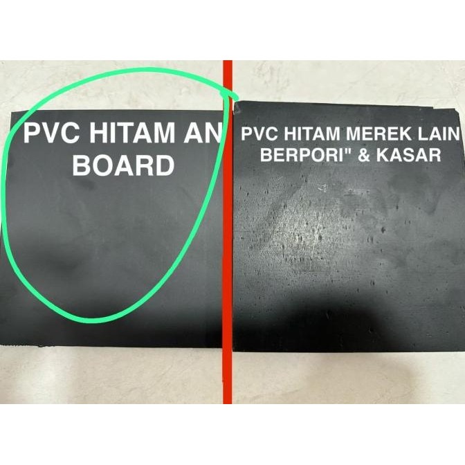 Baru Pvc Board 5Mm / Pvc Foam Board / Foam Board Hitam