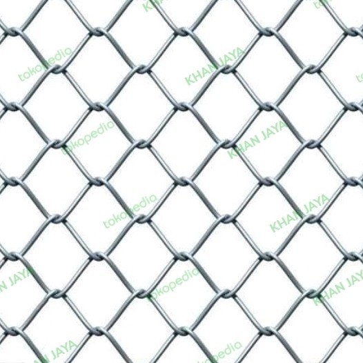 KAWAT PAGAR HARMONIKA GALVANIS RAM WAJIK AYAM UKURAN 1.6mm/3cm MURAH