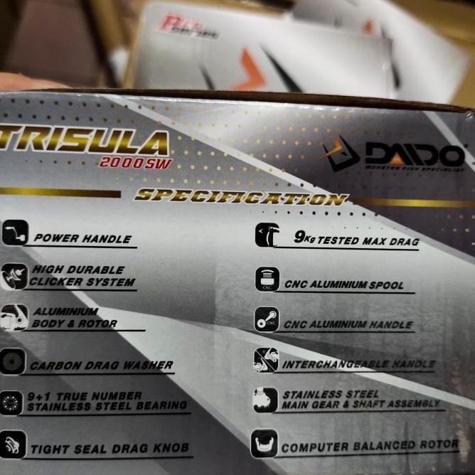 REEL PANCING DAIDO TRISULA SW 1000 - 6000