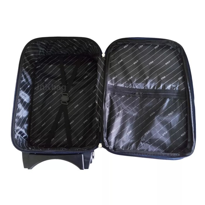 Koper Polo Kain 20 Inch - 24 Inch Bahan kanvas kabin dan Bagasi size