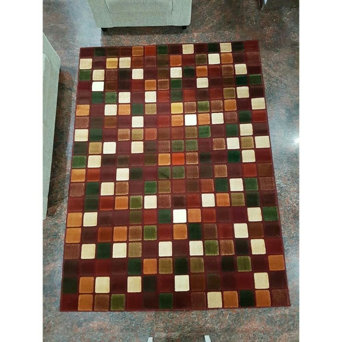 Karpet Extacy Uk. 170 x 230 Motif Kotak / Karpet Lantai / Permadani
