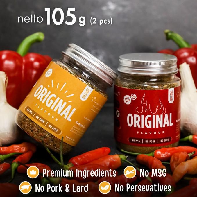 

Bundle Original&Spicy Dry Rub SpiceLab Bumbu Marinasi Kering Serbaguna