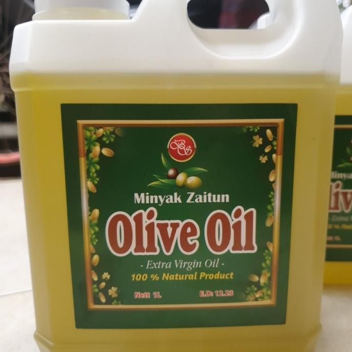 

Minyak zaitun extra virgin 1liter olive oil