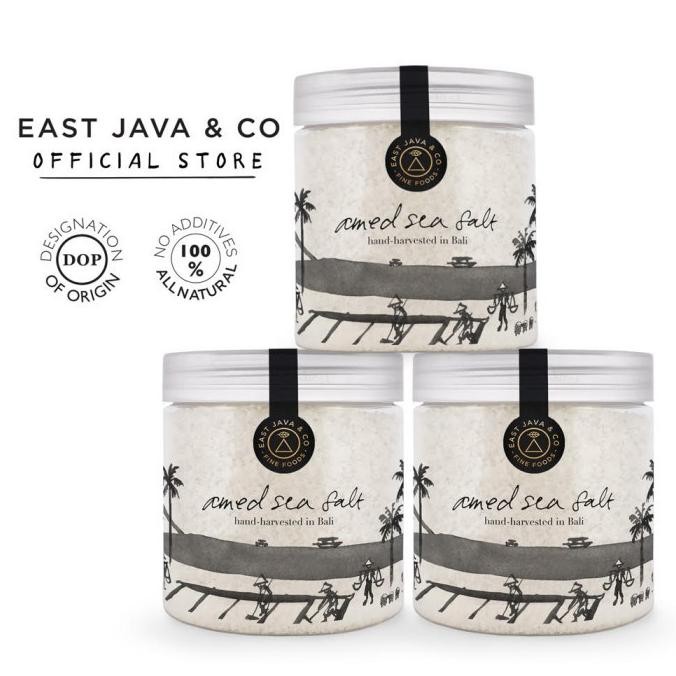 

East Java & Co Amed Sea Salt Bundle - 440g x 3