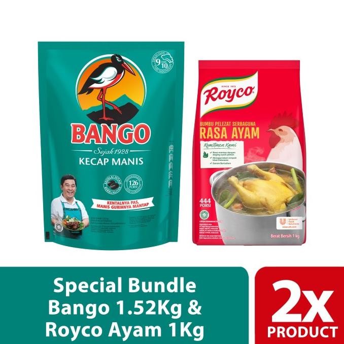 

Special Bundle Bango 1.52Kg & Royco Ayam 1Kg