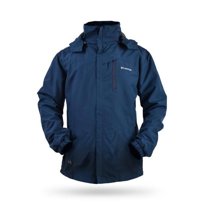 JAKET GUNUNG PRIA FREESTYLE WATERPROOF ANTI AIR TASLAN JAKET OUTDOOR