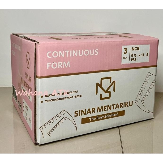 

NEW Continuous form sinar mentari ukuran 9,5" x 11":2 rangkap 3