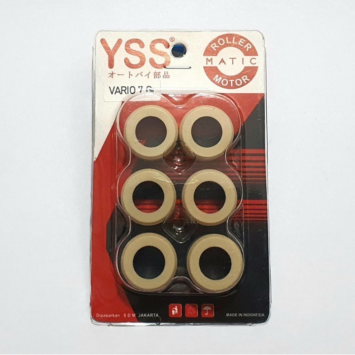 SGROLLER SET YSS VARIO KARBU / BEAT FI - 7 GRAM