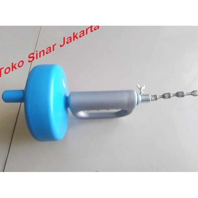 KAWAT PEMBERSIH BERSIH SALURAN PIPA AIR 15 METER TERSUMBAT SUMBATAN SUMBAT MAMPET PIPE CLEAN CLEANER