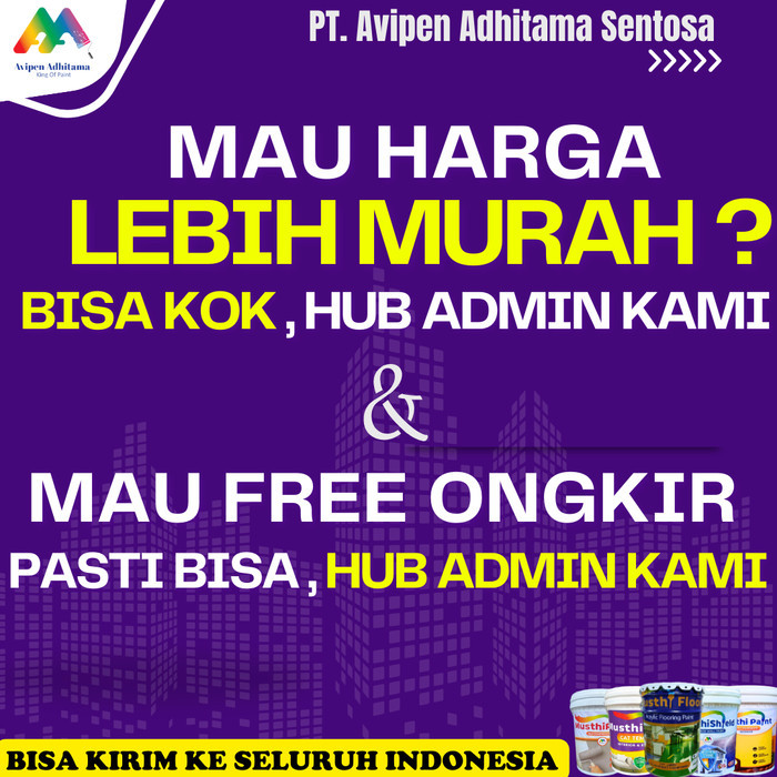 Cat Lantai Pabrik Cat Lantai Gudang Solventbase Sekelas Epoxy 20Kg