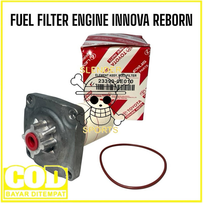 FUEL FILTER ENGINE INNOVA REBORN - FILTER SOLAR BAWAH HILUX REVO INNOVA REBORN