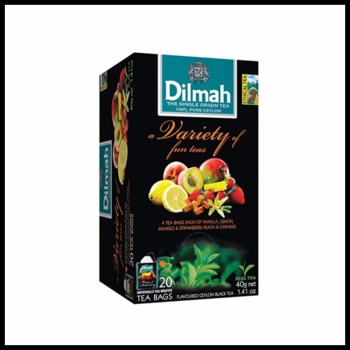 

Dilmah Variety Fruit Tea 20 Bags Tea