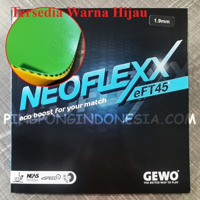 Gewo Neoflexx Eft 45 - Karet Pingpong Rubber Tenis Meja Bet Bat