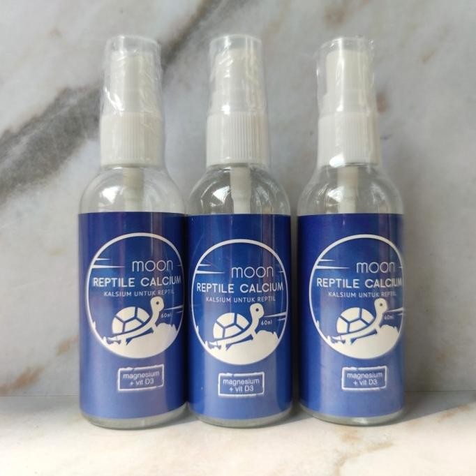 Kalsium Cair Reptil, Kalsium Cair Kura, Moon Reptile Calcium 60 ml