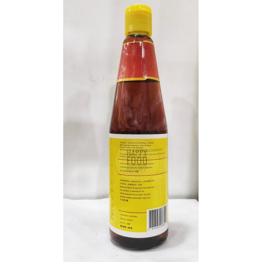 

KINGFISHER FISH SAUCE 650 ML/KECAP IKAN/ HULO BURUNG TT