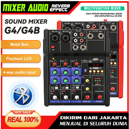 Promo (T)Erpopule(R) Mixer Audio Profesional Yamaha G4B Mixer Kecil 4