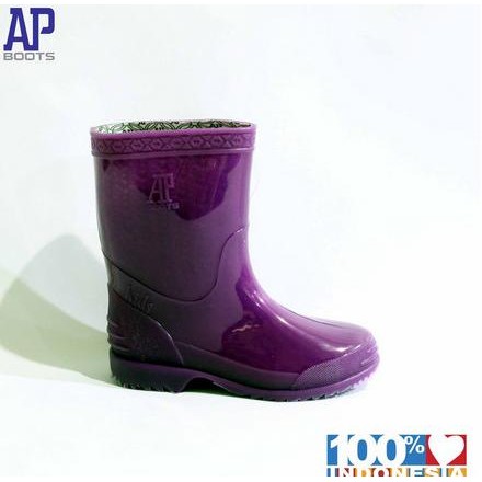 AP Kids Multi Sepatu Boots Karet Anak AP Boots Laki Perempuan Hujan H24M