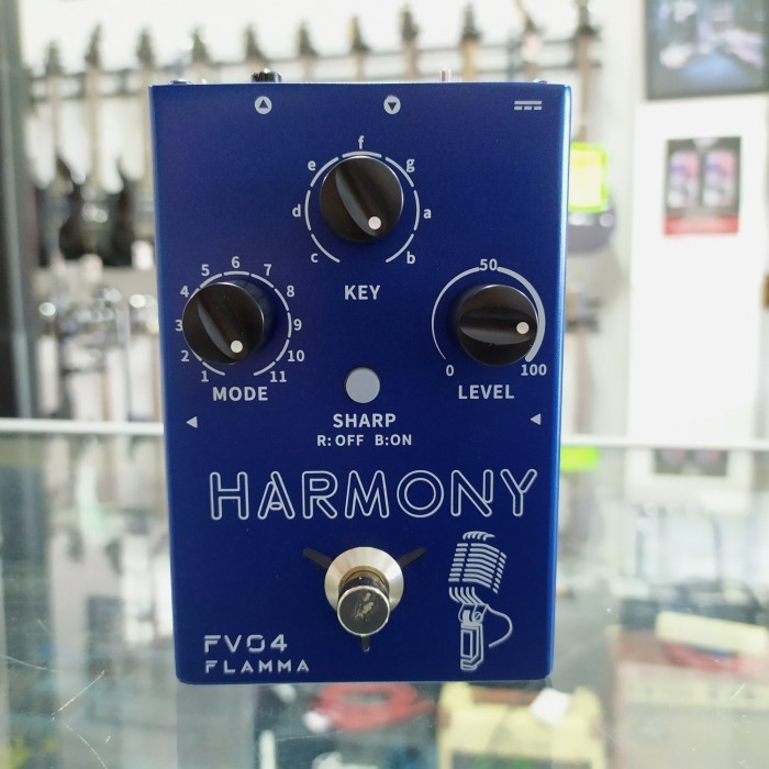 Promo Flamma Fv04 Harmony Vocal Pedal With Reverb Effect, Efek Vokal