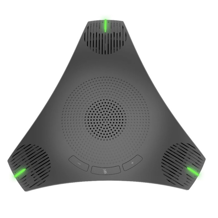 Terlaris Microphone Mic Omnidirectional Usb Desktop Computer Conference Speaker