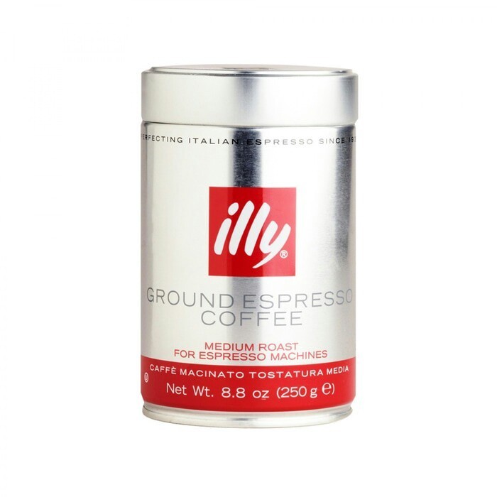 

Illy Ground Espresso Coffee Medium Roast Kopi Bubuk Siap Seduh Italy