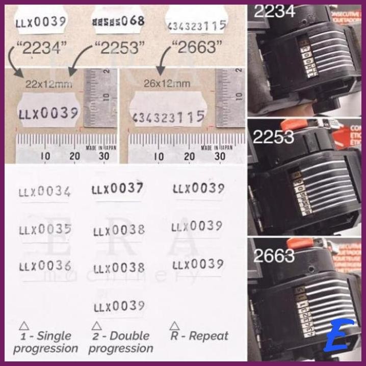 

| PLK | BLITZ TEXTILE LABEL NUMBERING LABELLING LABELER PENOMORAN OTOMATIS