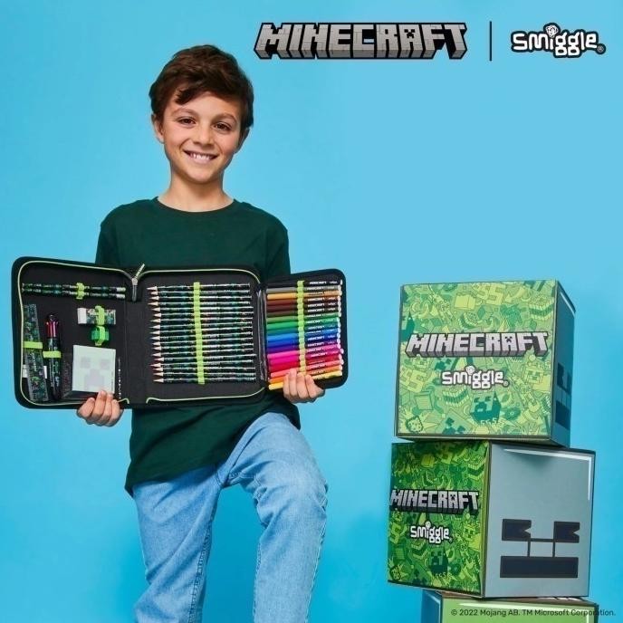 

BEBAS ONGKIR - Kotak pensil smiggle minecraft ( udah sama isi nya )