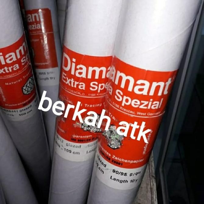 

BEBAS ONGKIR - Kertas Kalkir Roll A0 90/95 gsm.